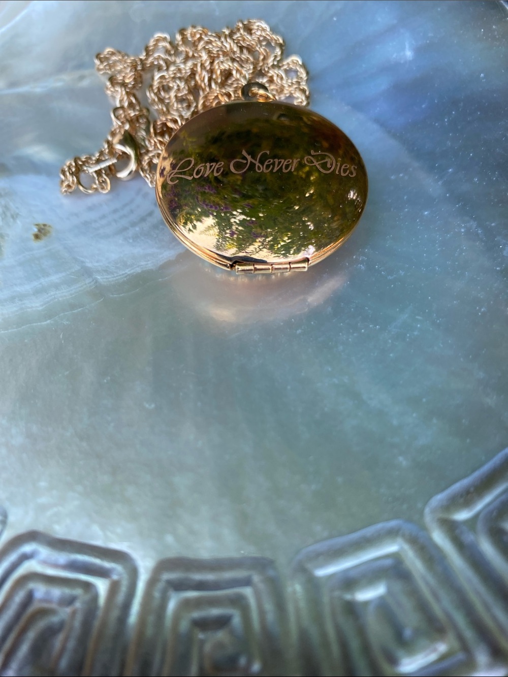 Kirk’s Folly Locket necklace in pristine condition! 🧡 - Picture 3 of 3